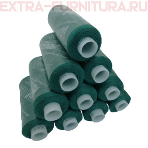 Нитки IDEAL бытовые 40/2 366м, цв.514 зеленый (уп.10шт)