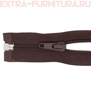 Молния Спираль разъемная Т5, дл. 70см, цв.304 темно-коричневый