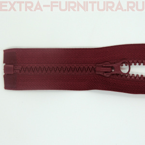 Молния Трактор Т5 1 замок 75см, цв.179 бордовый темный, LOGO