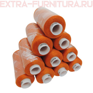 Нитки IDEAL бытовые 40/2 366м, цв.379 оранжевый (уп.10шт)