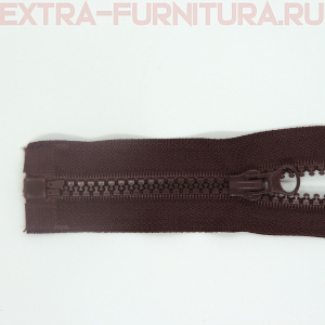 Молния Трактор Т5 1 замок 65см, цв.304 коричневый темный, LOGO