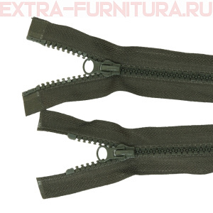 Молния Трактор Т5 2 замка 70см, цв.328 хаки темный, LOGO