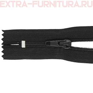 Молния Спираль неразъёмная Т5, дл.20см цв. черный, класс А