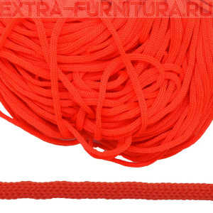 Шнур  ПП 4мм, цв.152 красный, уп.100м, пл.2,7 гр/м, арт.В501