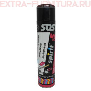 Клей-спрей временной фиксации Spirit 5 plus 600мл (для деликатных тканей)