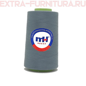 Нитки МН 40/2 п/э  5000 ярдов №342 серый