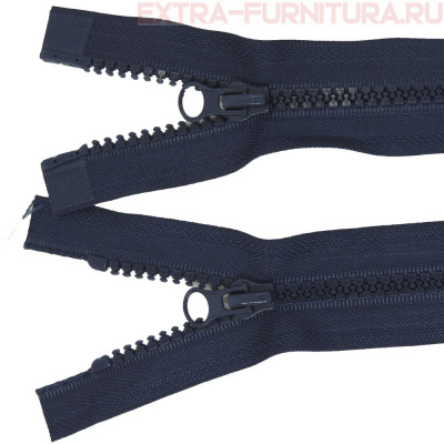 Молния Трактор Т5 2 замка 75см, цв.330 синий темный, LOGO