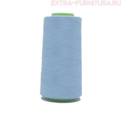 Нитки 40s/2, 3300 ярдов, № 327 голубой