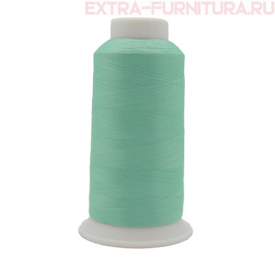 Нить текстурированная MAX 150D/1, 5000 м, цв.416 мята пыльная, некрученая