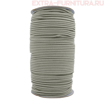 Резинка шляпная 2,5мм цв.310 серый (уп.100м)