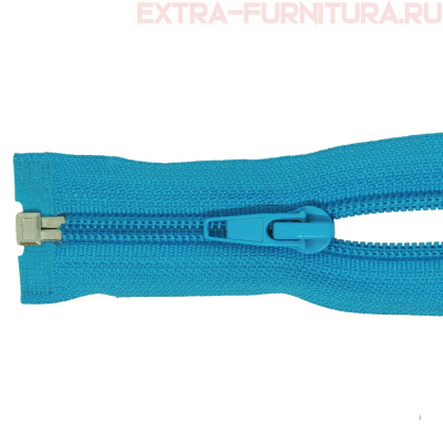 Молния Спираль разъемная Т5, дл. 60см, цв.274 голубая бирюза
