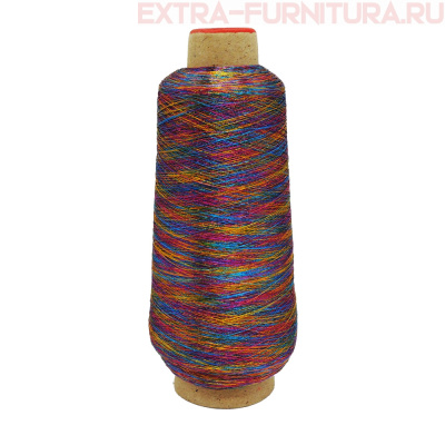 нитки металлизированные арт. MY-008 ST 4570 м цв. радуга