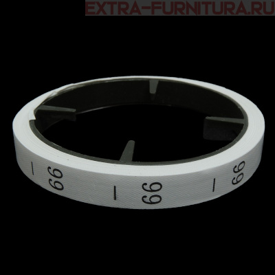 Размерник р-р 66, цв. белый, рул. 300 шт.