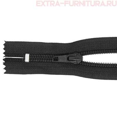 Молния спираль обувная Т7, дл.16 см, цв.322 черный