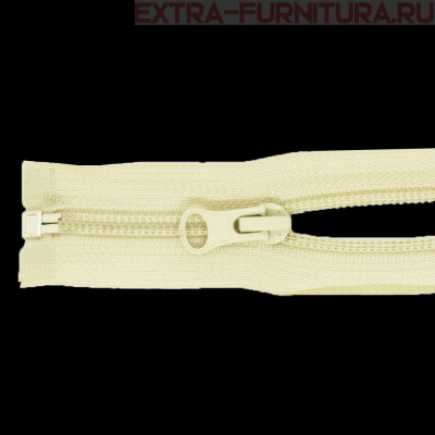 Молния Спираль разъемная дл. 60см, Т5, цв.306 молочный LOGO