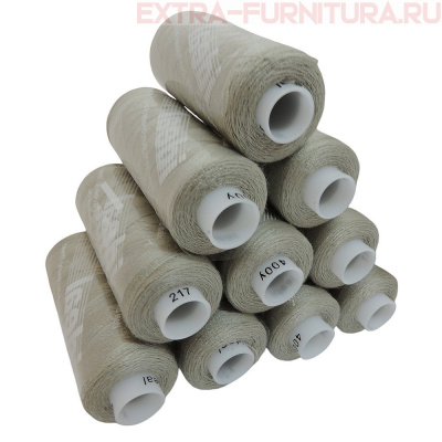 Нитки IDEAL бытовые 40/2 366м, цв.217 серый (уп.10шт)