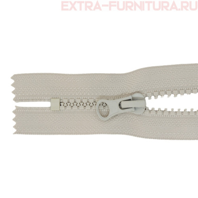 Молния Трактор Т5 1 замок 70см, цв.310 серый светлый, LOGO